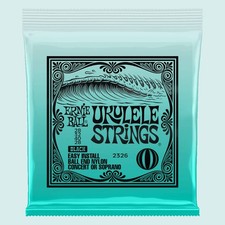 Ernie Ball P02326 Concert/Soprano Nylon Ball-End Ukulele Strings - Black