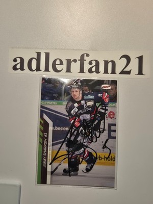 DEL 13-14 2013-2014 Premium SIGNIERT Jimmy Sharrow Eisbären Berlin