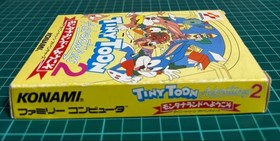 Famicom Good Condition Tiny Toon Adventures 2 with Box and Manual