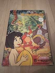 DISNEY DAS DSCHUNGELBUCH Nintendo NES Spiel aus privater Sammlung OVP CiB