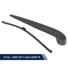 Car 390mm 15'' Rear Windshield Wiper Blade Arm Set for Volvo XC60 T6 2009-2011