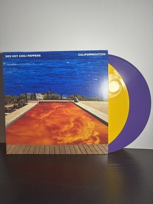 Red Hot Chili Peppers - Californication Walmart Exclusive Yellow Purple Vinyl LP