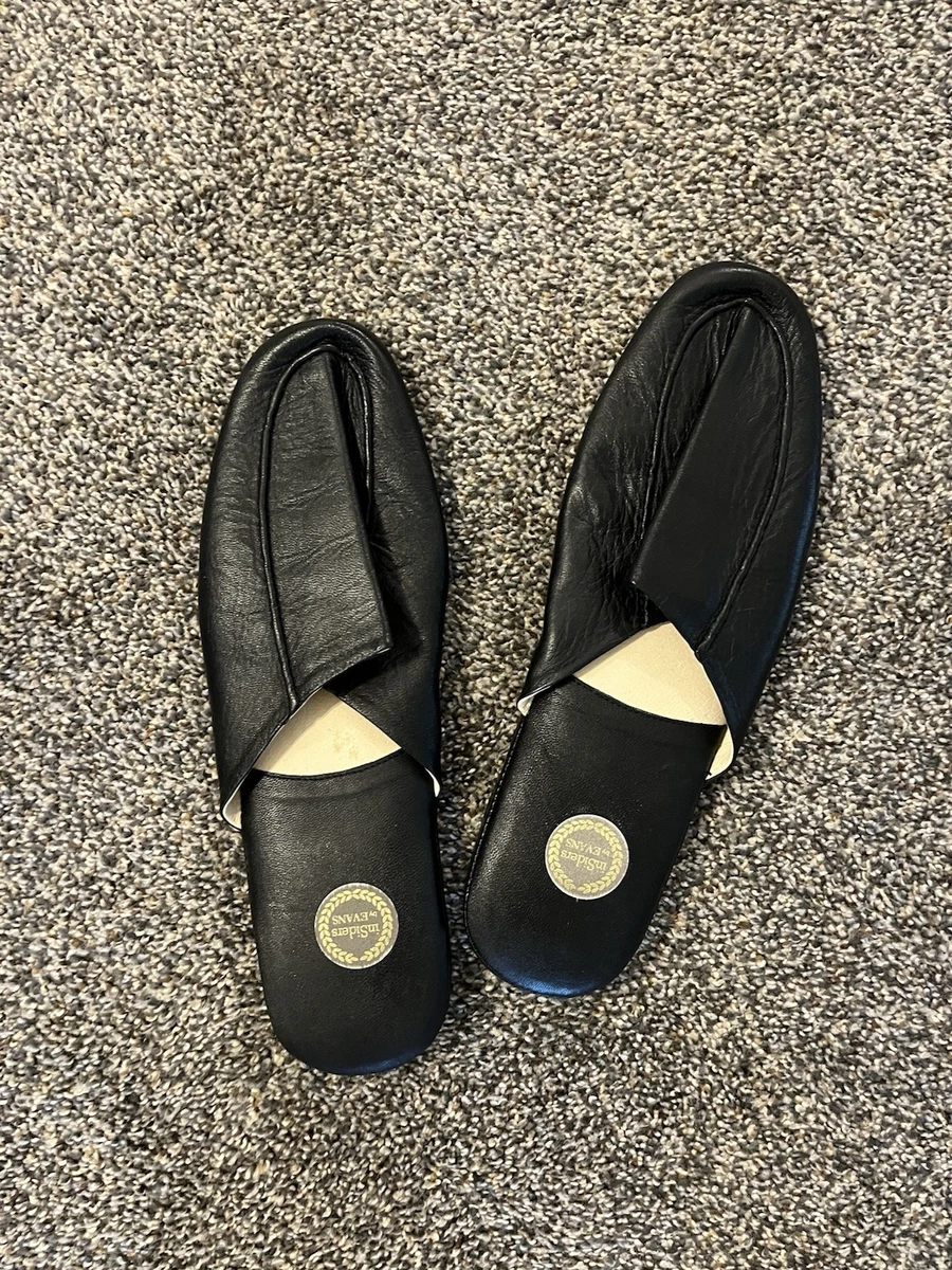 Rare Vtg LB EVANS IMPERIAL travel House  folding Slippers in original case. New Slippers for Men 8.5 US Shoe L.B. Evans for sale | eBay main image 3