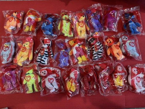 McDonald's Ty Beanie Babies Vintage Set 12 Pieces X 2