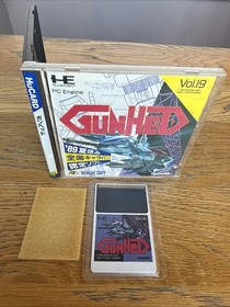 Gunhed Gun Hed PC Engine PCE Japan Very Good Condition!