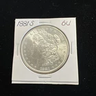1881-S Morgan Silver Dollar $1 - BU Uncirculated - .9 Silver / Exc. Luster! -NR!