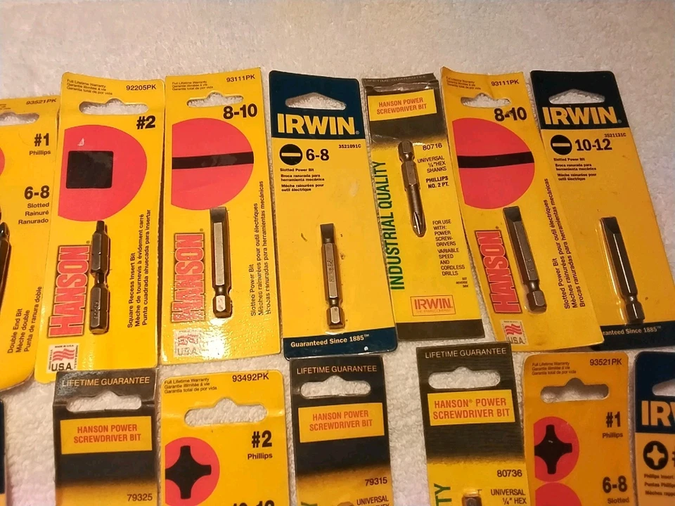 26pc IRWIN ASSORTED SCREWDRIVER BIT SET - Image 4 of 4
