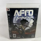 Afro Samurai PS3 (Sony PlayStation 3, 2009) Complete With Manual CIB