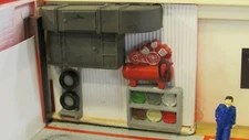 1:64/ WALL MOUNT AUTO REPAIR SHOP FURNACE LAYOUT DIORAMA DISPLAY'S #9