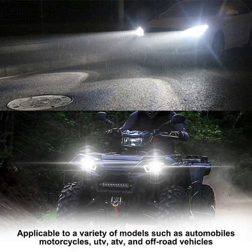 For Yamaha Banshee 350 1987-2006 - 2PC 6000K White LED Headlights Bulbs Kit - Bild 8 von 16