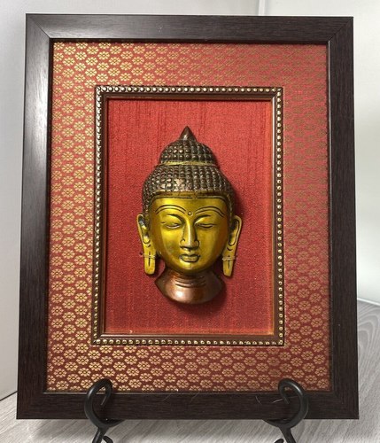 Messing Buddha Gesichtsrahmen - Bild 3 von 24