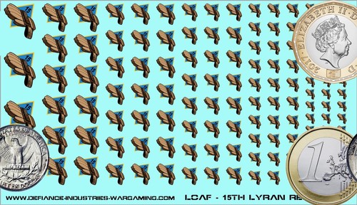 Battletech Premium Waterslide Decals - Lyran Regulars Units - Picture 21 of 22