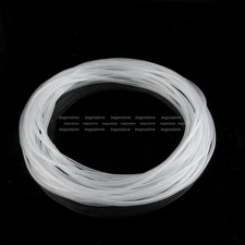 Soft Silicone Air Line Tube Aquarium Oxygen Pump Hose Air Pump Tubes White 1-5M