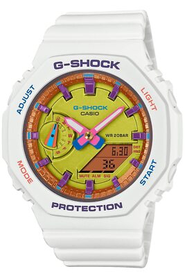 【美品】G-SHOCK GMA-S2100BS-7AJF 箱付/未使用/ホワイト CASIO G-Shock GMA-S2100BS-7AJF Women Watch White Resin Band