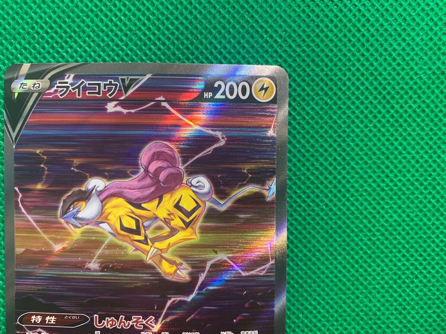 Raikou V 218/172 S12a - Paper Moon Japan - annex 