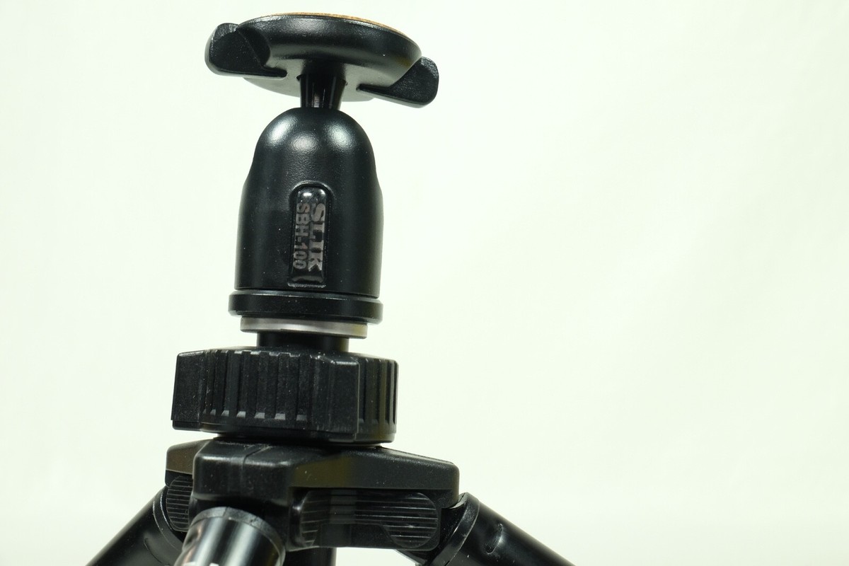 Slik Mini Pro III Tripod with SBH-100 Ball head | eBay