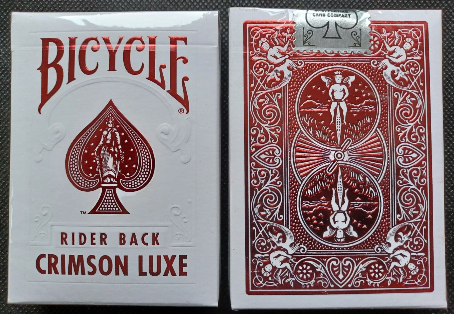 Bicycle Metalluxe Luxe Metal Stamped Rider Back Poker Playing Cards New & Sealed