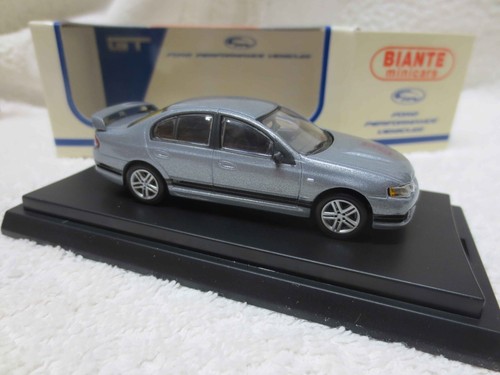BA GT PFV FORD FALCON SEDAN MERCURY SILVER COLOUR BLACK STRIPES 1:64 SCALE - Bild 1 von 5