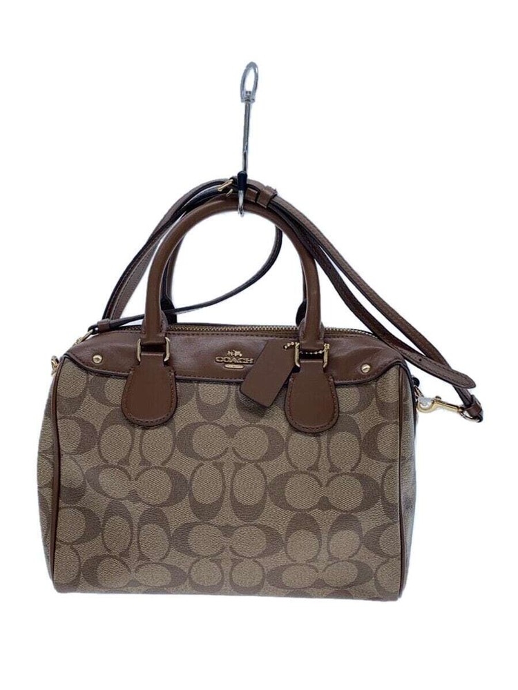 COACH COACH COACH TOTE BAG PVC F58312 SIGNATURE 2WAY