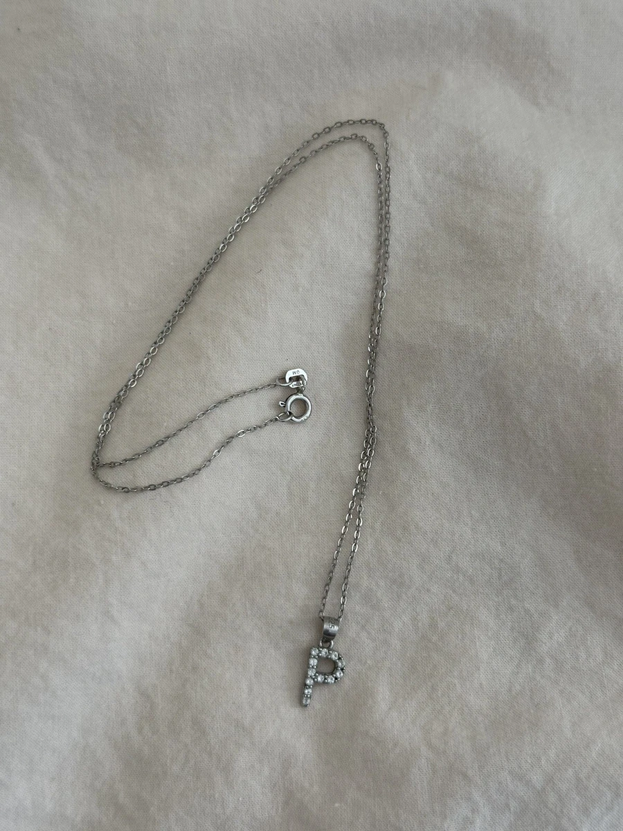 The m 2024 jewelers name necklace
