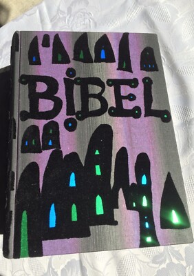 NEU Original Hundertwasser Bibel 1995 Unikat + Schuber vollst ungelesen rar