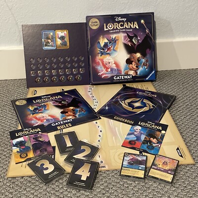 Disney Lorcana Gateway Card Trading Game Mickey Stitch Frozen Sleeping Beauty