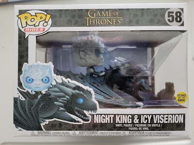 Gitd Funko Pop! Game of Thrones Night King & Icy Viserion #58