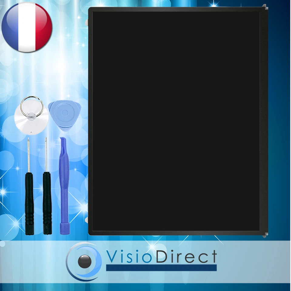 VISIODIRECT Dalle Ecran LCD pour Ipad 2 + outils
