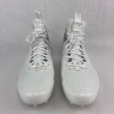 Under Armour Football Cleats Mens 12.5 White UA Spotlight Under Armour Football Cleats Mens 12.5 White UA Spotlight