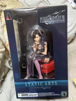 Final Fantasy VII Remake STATIC ARTS Tifa Lockhart Fighter Dress Ver. Figure