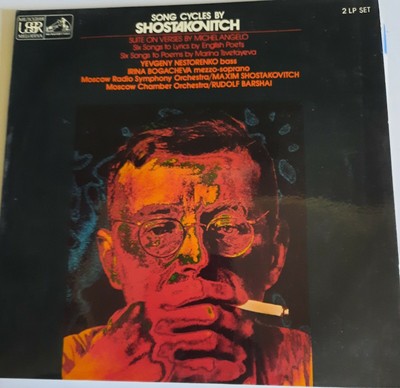 Song cycles by shostakonitch vinyle 2 lp import Angleterre pressage original