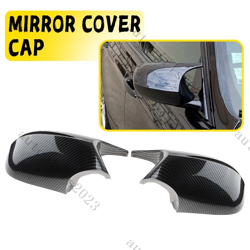 M3 Style Mirror Caps For BMW E90 E91 E92 E93 328i 330i 335i LCI Carbon Look