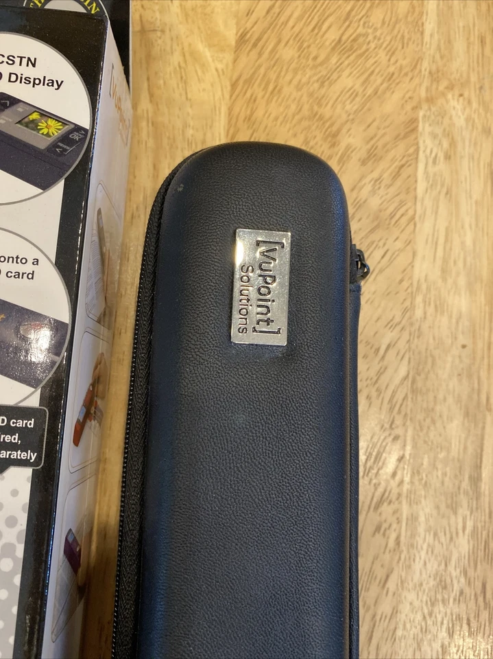 Vupoint Solutions Magic Wand II 2 Portable Scanner Blue ST441T NEW Vu Point Case - Image 4 of 4