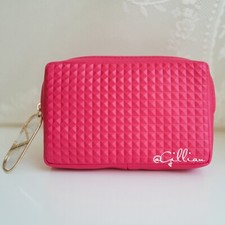 Valentino Beauty Studded Premium Clutch / Bag with "V" Logo Zipper