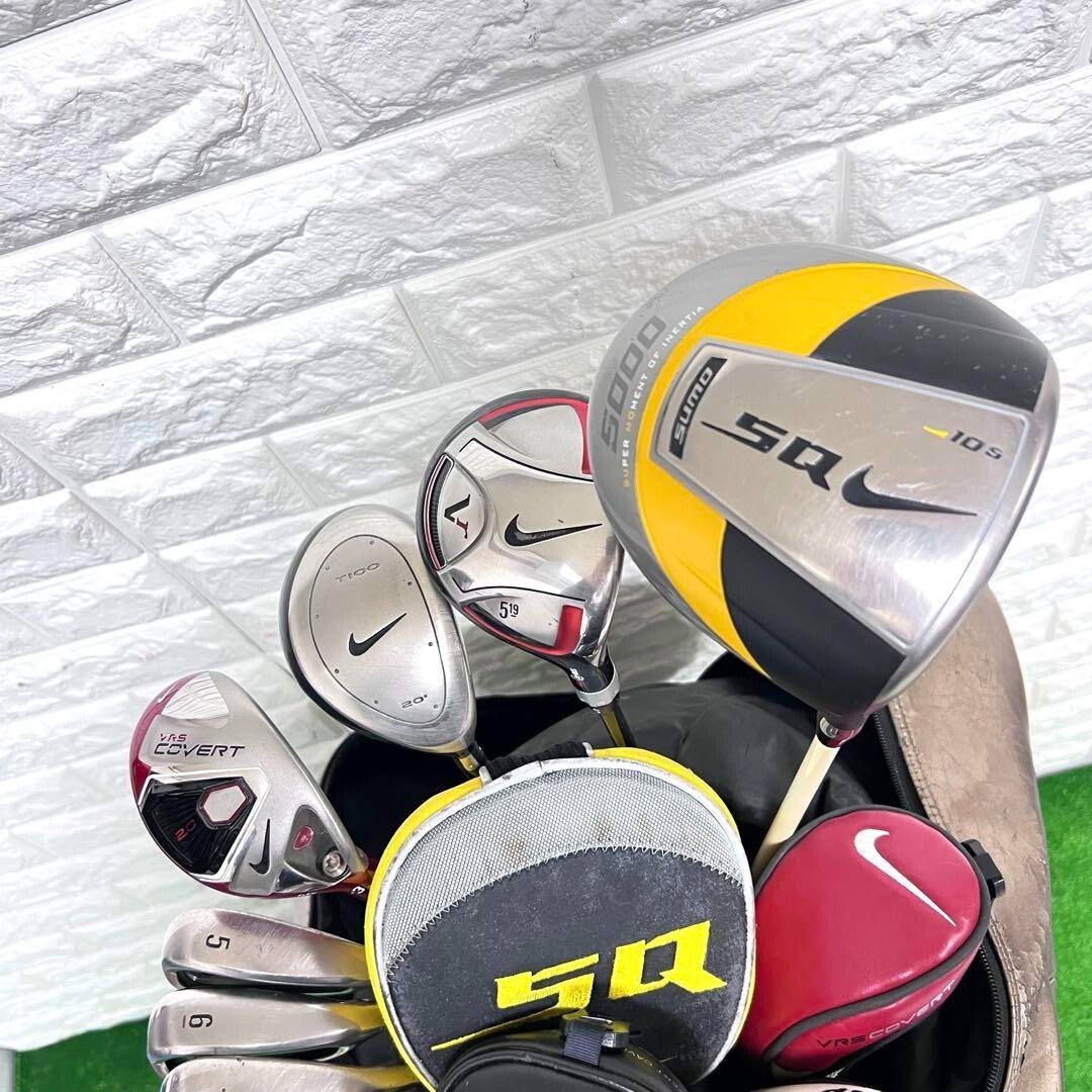 ナイキ　3W5Ｗセット NIKE GOLF Club Set 1W 3W 5W 2H 4H 5-9i Pw Sw PT 13pc RH