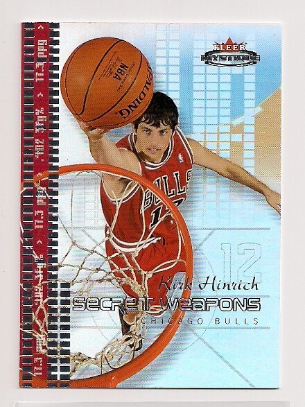 03-04 KIRK HINRICH MYSTIQUE SECRET WP ROOKIE #/500 CHICAGO