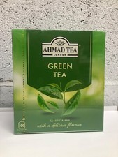 Ahmad Tea London Green Tea Smooth, Fresh, Natural Premium 200 Green Tea Bags 0.06 per strip