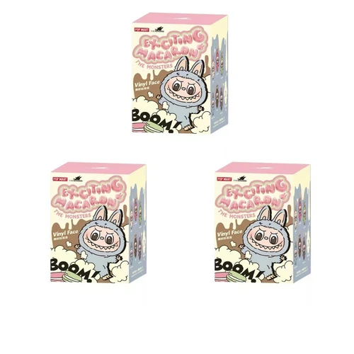 POP MART Labubu Monster Exiting Macron l Plüsch Kuscheltier Anhänger Boxed NEU - Bild 12 von 22