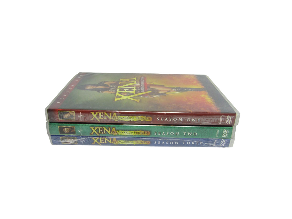 XENA WARRIOR PRINCESS Seasons 1-3 DVD BOX SETS SEASONS ONE TWO