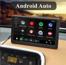 7inch Touch Screen Portable Monitor Car MP5 Player Wireless Carplay Android Auto