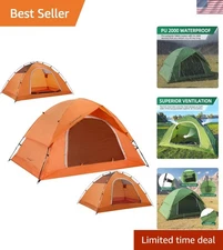 Vela Waterproof 2-Person Camping Tent - Quick Setup & Portable Adventure Gear