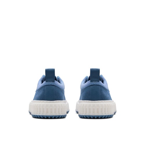 Zapatos informales Clarks Torlite Lo de gamuza azul para hombre - Imagen 4 de 5
