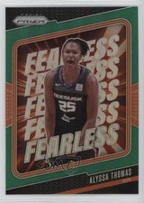 2024 Panini Prizm WNBA Fearless Green Prizm Alyssa Thomas #7 bn5