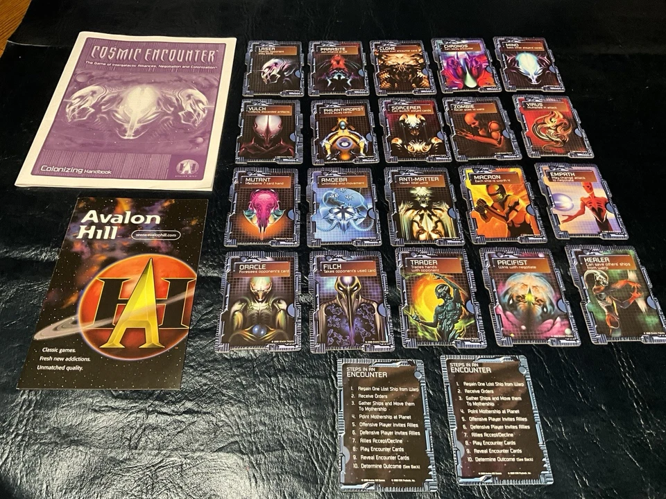 Encuentro Cósmico - Avalon Hill - Raro/OOP - Estado casi nuevo+ Foto 4 de 4