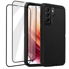 For Samsung Galaxy S21 5G Case Cover+2x Screen Protector fit Otterbox Defender
