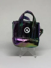 Target 2025 Black Friday Exclusive Mini Tote Bag Keychain Reflective Iridescent