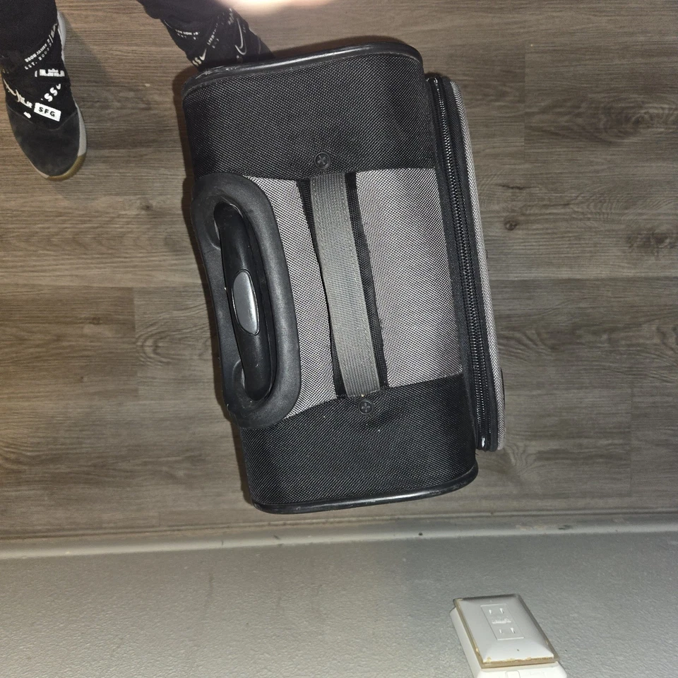 Bolsa de maleta pequeña Ful Rolling Luggage 20" - Negra con asa Multicapa- USADA Foto 3 de 4