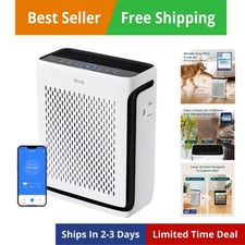 Air Purifier for Home Large Room Up to 1073Ft² with Air Quality Monitor, AHAM...