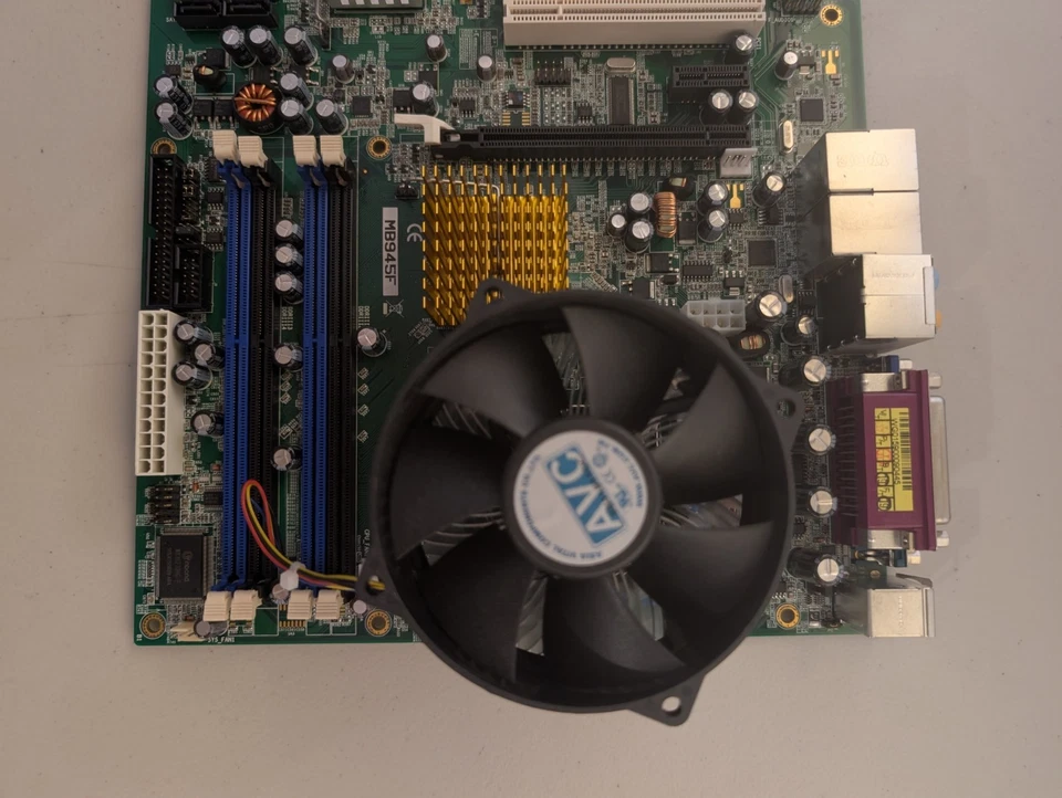 Motherboard iBASE MB945F Socket 775 4xDDR3 ATX Pci-E PCI Isa Intel Q45+ICH10DO - Image 4 of 4