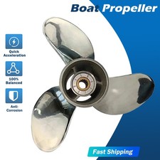 14 X 15 Stainless Boat Propeller Fit Suzuki 50-140hp 15 Toothrh 990c0-00610-15p 14 X 15 Stainless Boat Propeller Fit Suzuki 50-140hp 15 Toothrh 990c0-00610-15p